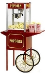 MACHINE A POPCORN AVEC CHARIOT 6OZ PARAGON TP-6