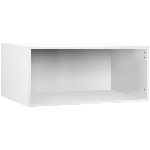 Armoire-pont murale prête-à-assembler blanche de 36 po x 24 po x 15 po