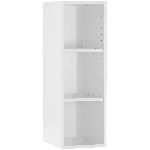 Armoire murale prête-à-assembler blanche, 9 po x 30 po