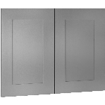 Paquet de 2 portes d'armoire-pont Cambridge, 12 po x 19 po