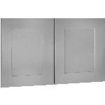 Paquet de 2 portes d'armoire-pont Cambridge, 15 po x 19 po