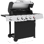 Barbecue au propane de 52 000 BTU à 3 brûleurs + 1 brûleur latéral + 1 brûleur saisir sur chariot, 805 pouces carrés