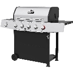 Barbecue au propane de 52 000 BTU à 3 brûleurs + 1 brûleur latéral + 1 brûleur saisir sur chariot, 805 pouces carrés