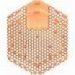 Paquet de 2 grilles parfumées pour urinoir, mangue