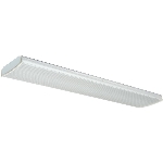 Luminaire fluorescent T8 enveloppant de 32 W, 2 x 48 po