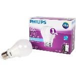 Paquet 3 ampoules à DEL A19 de 9 W à intensité variable et à cu