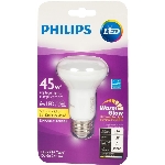 Ampoule à DEL R20 de 6 W à intensité variable, lumière chaude e