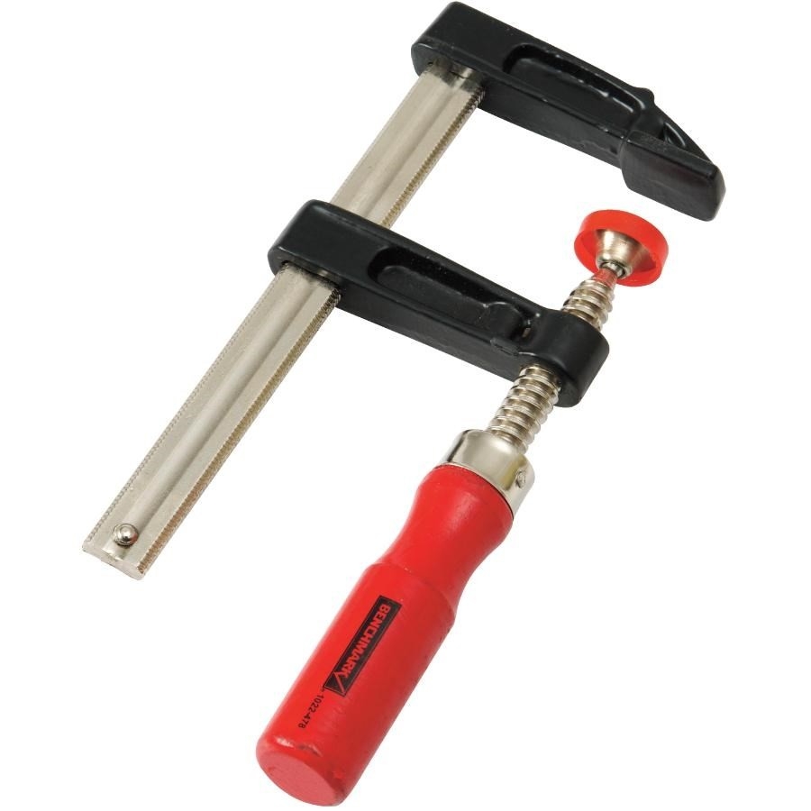 Serre-joint en F en fonte malléable robuste et réglable, 4 po x 2 po