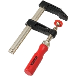 Serre-joint en F en fonte malléable robuste et réglable, 4 po x 2 po