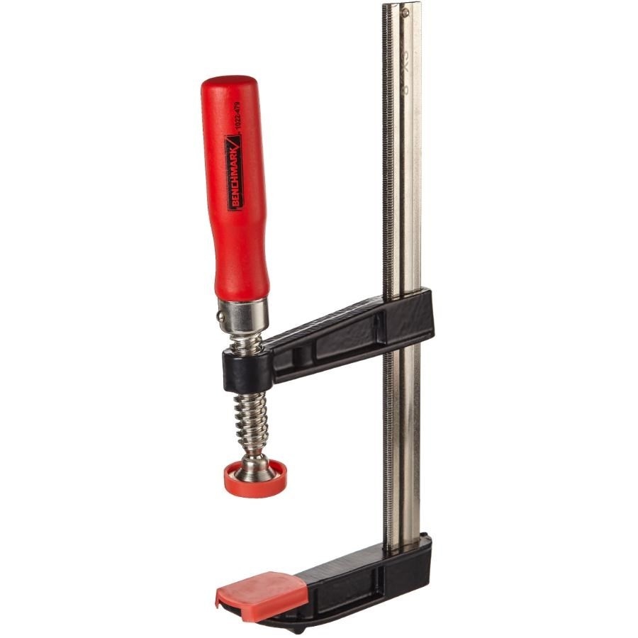 Serre-joint en F en fonte malléable robuste et réglable, 8 po x 3 po
