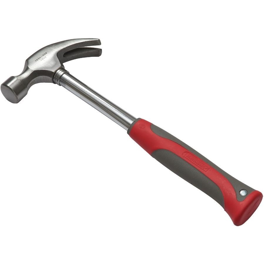 Marteau avec manche en acier tubulaire, 16 oz