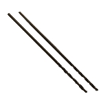 Paquet de 2 forets au cobalt pour perceuse, 1/32 po