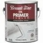 Apprêt-scelleur à l'alkyde pour l'intérieur et l'extérieur, blanc, 3,64 L