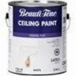 Peinture d'intérieur au latex pour plafond, blanc mat, 3,64 L Beauti-Tone