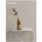 Peinture d'intérieur au latex, fini platine, base moyenne, 3,4