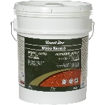 Teinture acrylique à l'alkyde opaque pour bois, base blanche, 18,2 l