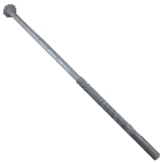 Boîte de 50 boulons de carosserie galvanisés à filets grossiers, 1/2 po x 14 po