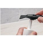 Ensemble d'outils à calfeutrer avec grattoir/applicateur