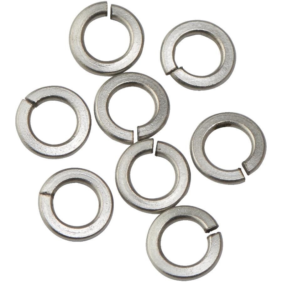 Paquet de 25 rondelles d'arrêt no 8 en acier inoxydable 18/8