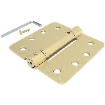 Charnière à ressort réglable de 4 po en laiton