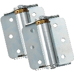 Paquet de 2 charnières à ressort réglables de 3 po en zinc