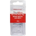 Paquet de 4 pinces robustes en plastique pour miroir