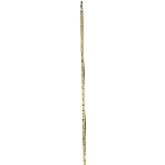 Montant en acier de 48 po, laiton