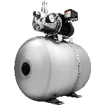 Pompe à jet de 3/4 HP en acier inoxydable pour puits peu profond, 57 L