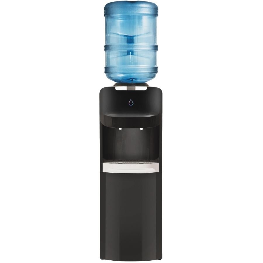Distributeur d'eau à chargement par le haut à 2 réglages de température, noir