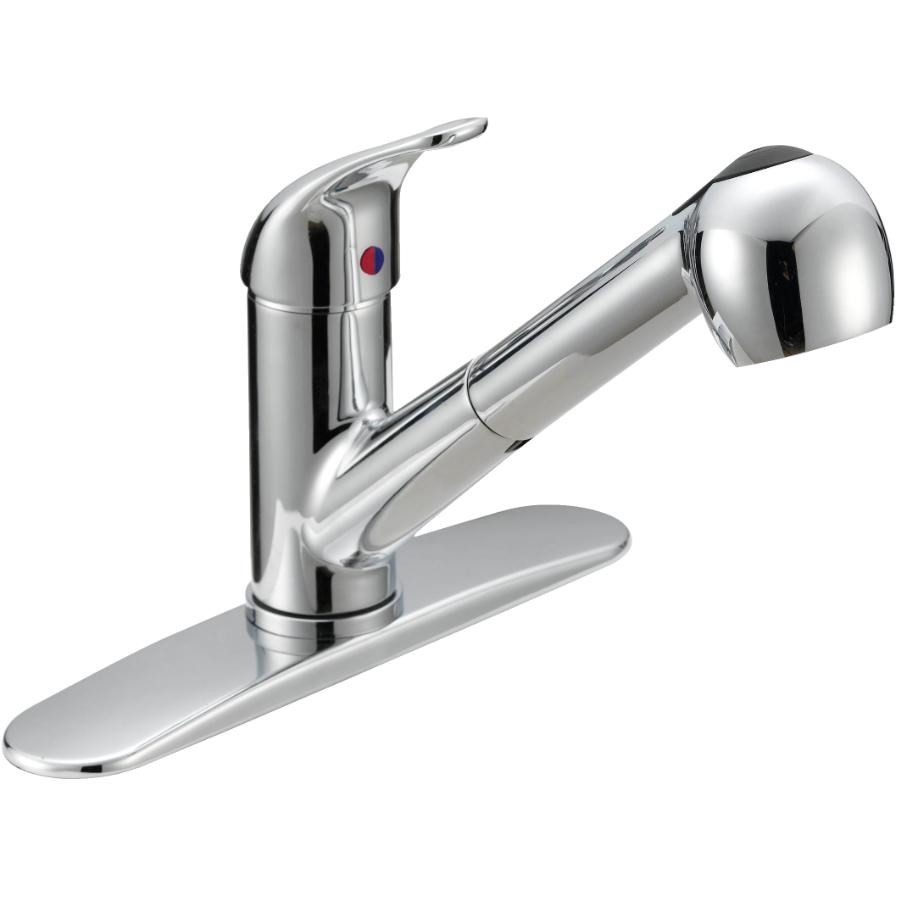 Robinet rétractable Oralie, chrome
