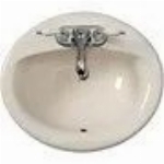 Lavabo de meuble-lavabo en porcelaine blanc os de 20 po x 17 po