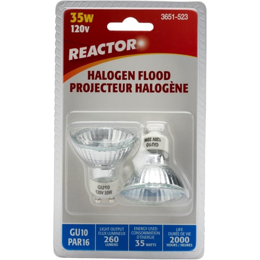 Paquet de 2 ampoules halogène PAR16 de 35 W à culot GU10