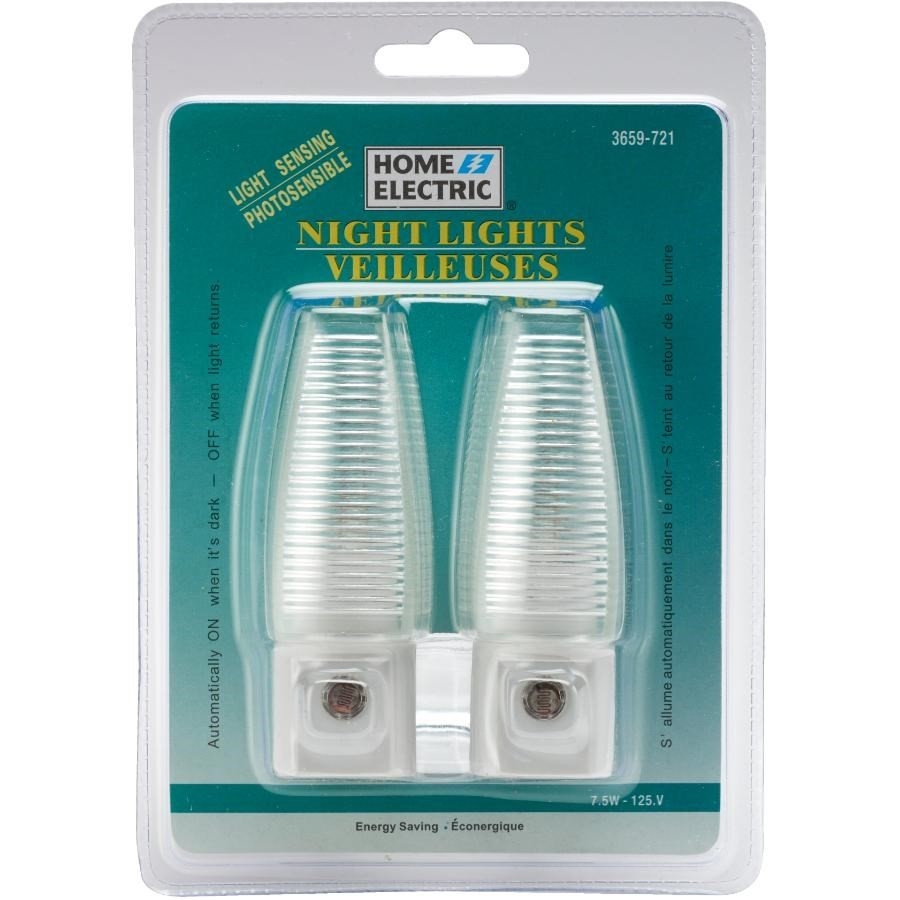 Paquet de 2 veilleuses photosensibles de 7,5 W