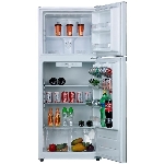 Réfrigérateur blanc de 11,5 pieds cubes avec congélateur au haut