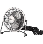 Mini-ventilateur individuel de 4 po en métal à 1 vitesse pour table