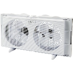 Ventilateur double de 7 po à 2 vitesses pour fenêtre