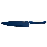 Couteau du chef de 8 po, bleu foncé