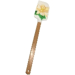 Spatule en silicone, motifs fleuris assortis