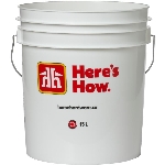 Seau tout usage de 15 L, blanc