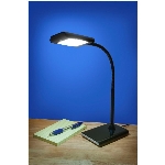 Lampe de bureau à DEL, noir