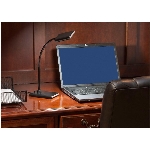 Lampe de bureau à DEL, noir