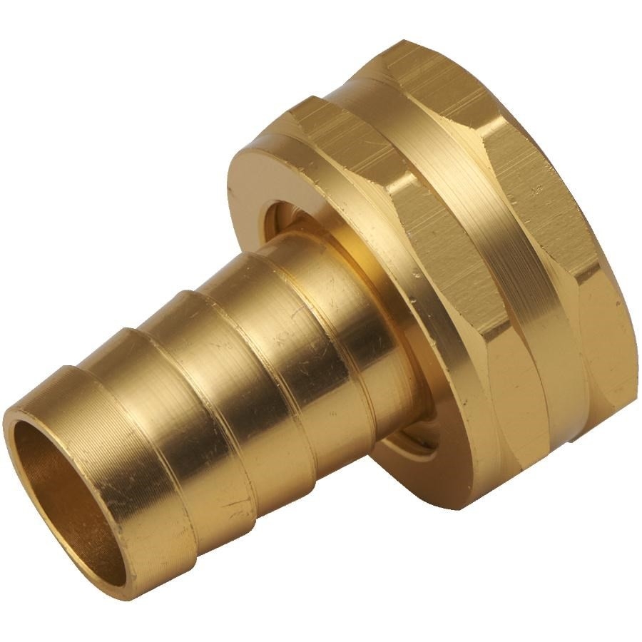 Raccord femelle 5/8 po en laiton massif pour tuyau d'arrosage
