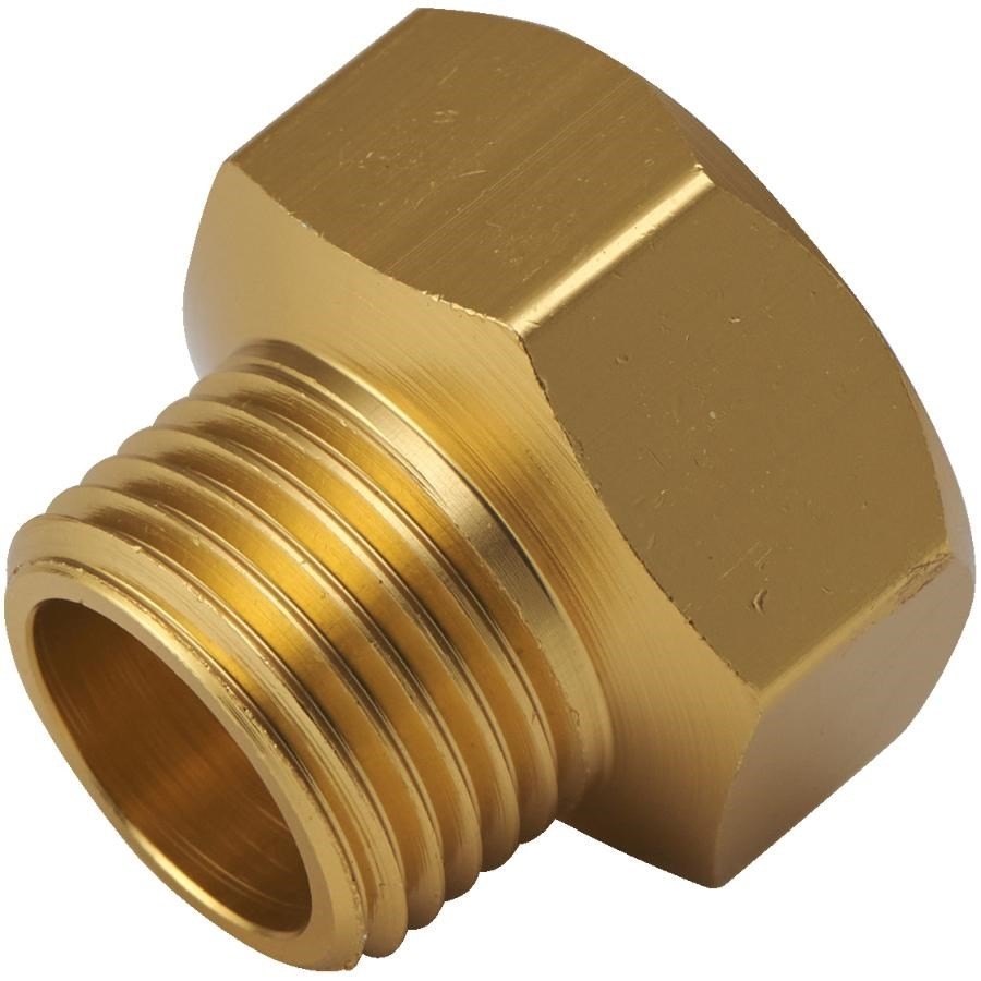 Raccord femelle 3/4 po et IPS mâle 1/2 po en laiton pour tuyau d'arrosage
