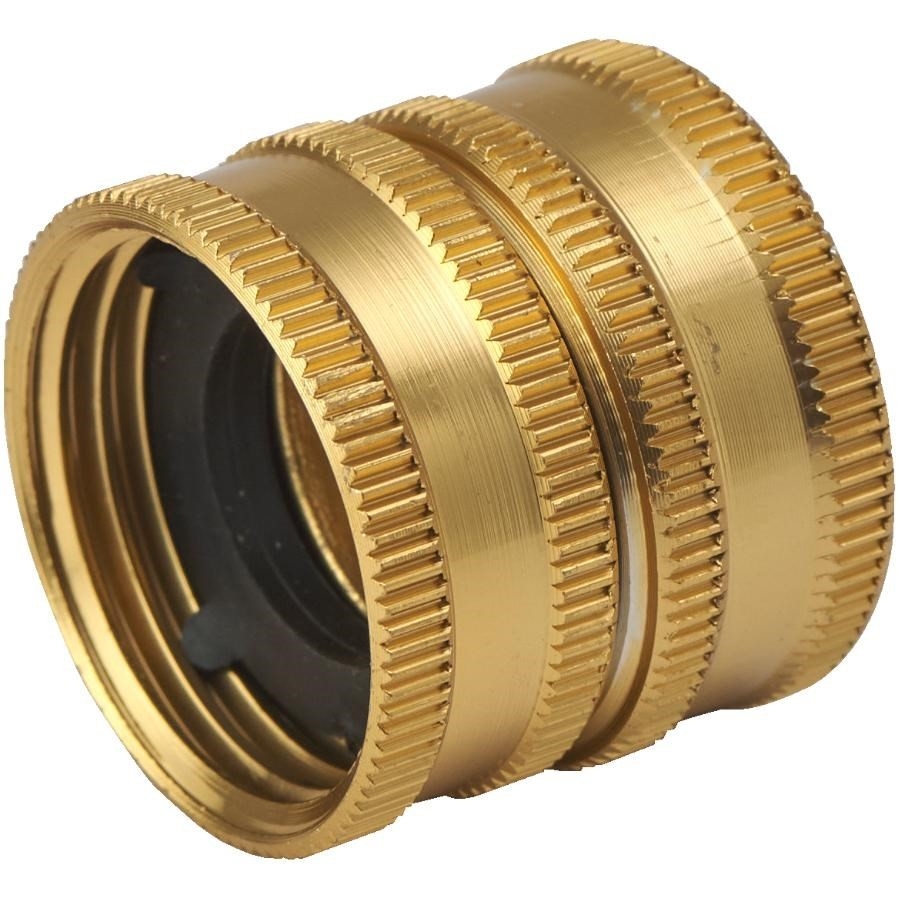 Raccord femelle pivotant de 3/4 po en laiton pour tuyau d'arrosage