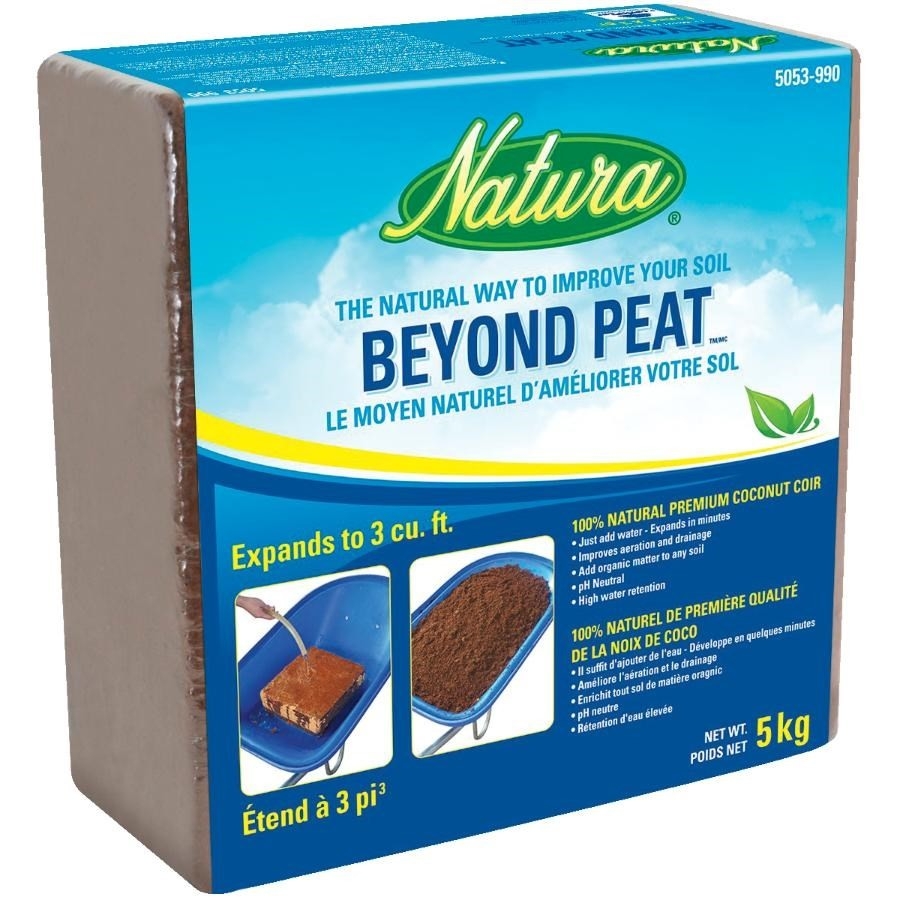 Amendement Beyond Peat pour sol avec fibre de coco, 5 kg