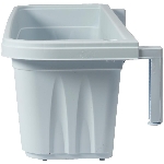 Jardinière réglable pour rampe, blanc, 24 po