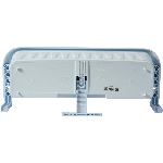 Jardinière réglable pour rampe, blanc, 24 po