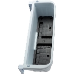 Jardinière réglable pour rampe, blanc, 24 po