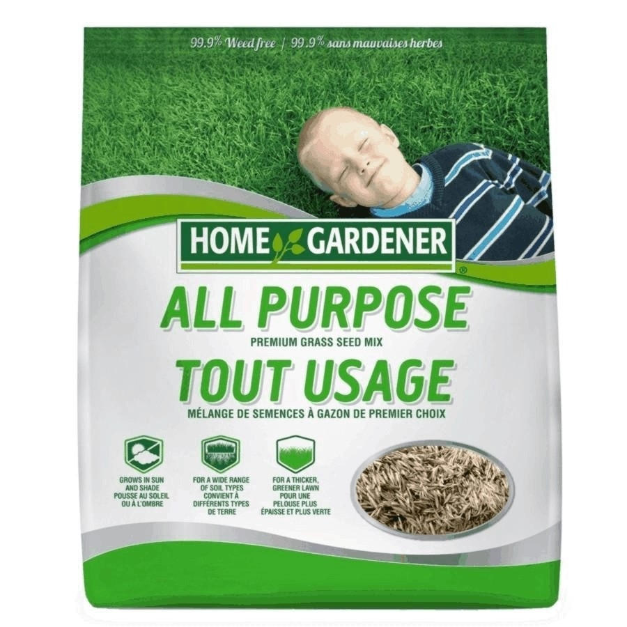 Semences tout usage pour gazon, 25 kg