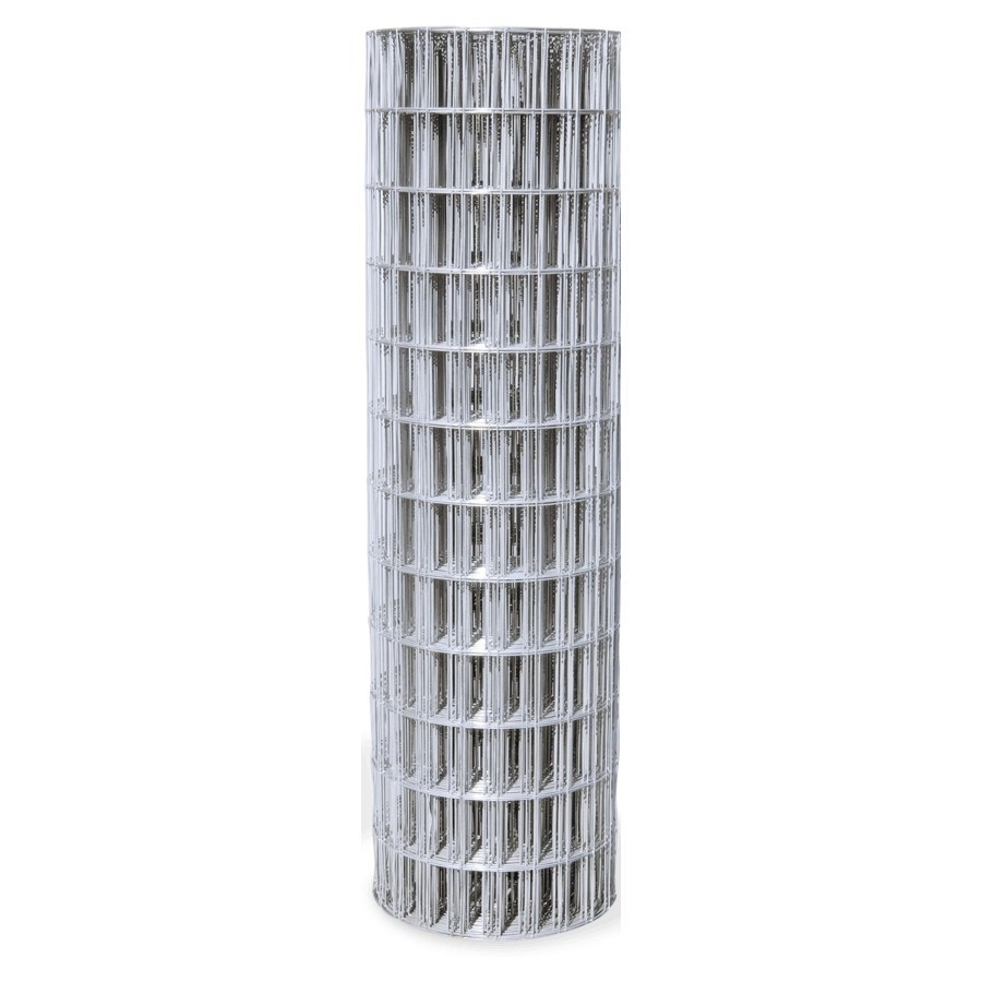 Grillage soudé galvanisé de calibre 16 pour clôture, 1 po x 1 po x 36 po x 100 pi